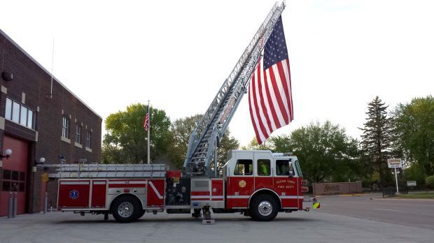 Clear Lake Fire Dept. flag